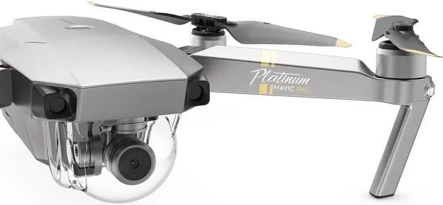 Alt view image 10 of 18 - DJI Mavic PRO Platinum Portable Collapsible Drone Quadcopter, Flymore Combo with 3 Batteries, 4K Professional Camera Gimbal,