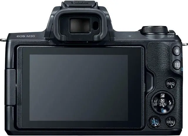 Alt view image 4 of 20 - Canon EOS M50 Mirrorless Digital Camera (Body Only, Black)