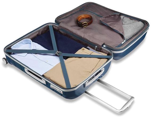 Alt view image 3 of 8 - Samsonite 28"Freeform Hardside Expandable Spinner, Checked-Large Navy 78257-1596