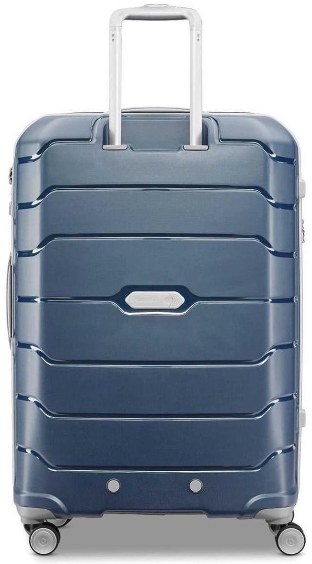 Alt view image 4 of 8 - Samsonite 28"Freeform Hardside Expandable Spinner, Checked-Large Navy 78257-1596
