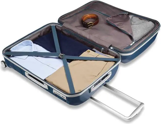 Alt view image 2 of 15 - Samsonite Freeform 21" Hardside Spinner Luggage - Navy - (78255-1596)