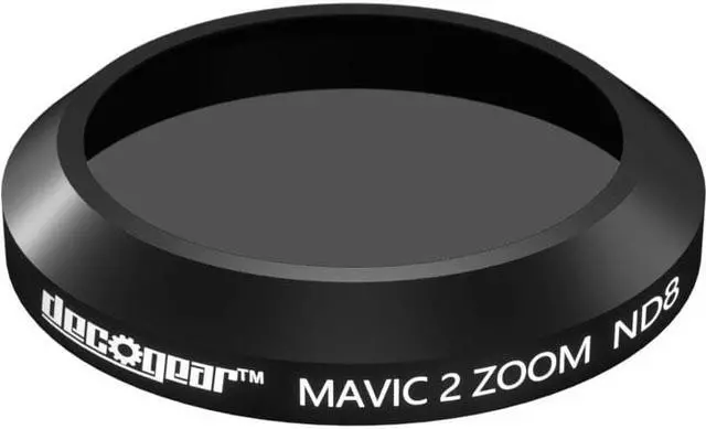 Alt view image 5 of 6 - Deco Gear 3-Piece Filter Kit (CPL+ND4+ND8) for Camera on the DJI Mavic 2 Zoom Drone