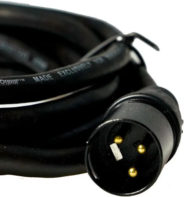 Alt view image 6 of 7 - Deco Gear XLR 10' Male to XLR Female 16AWG Gold Plated Cable