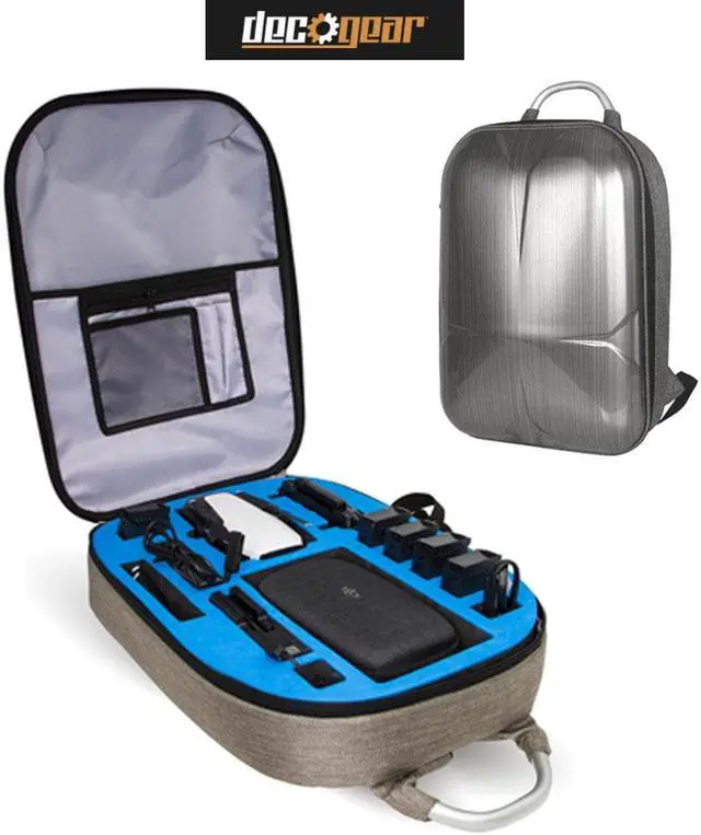 Alt view image 4 of 9 - Deco Gear Hardshell Backpack for DJI Mavic Air Quadcopter Drone