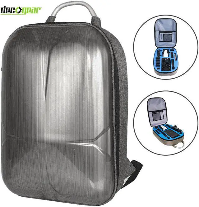 Alt view image 3 of 9 - Deco Gear Hardshell Backpack for DJI Mavic Air Quadcopter Drone
