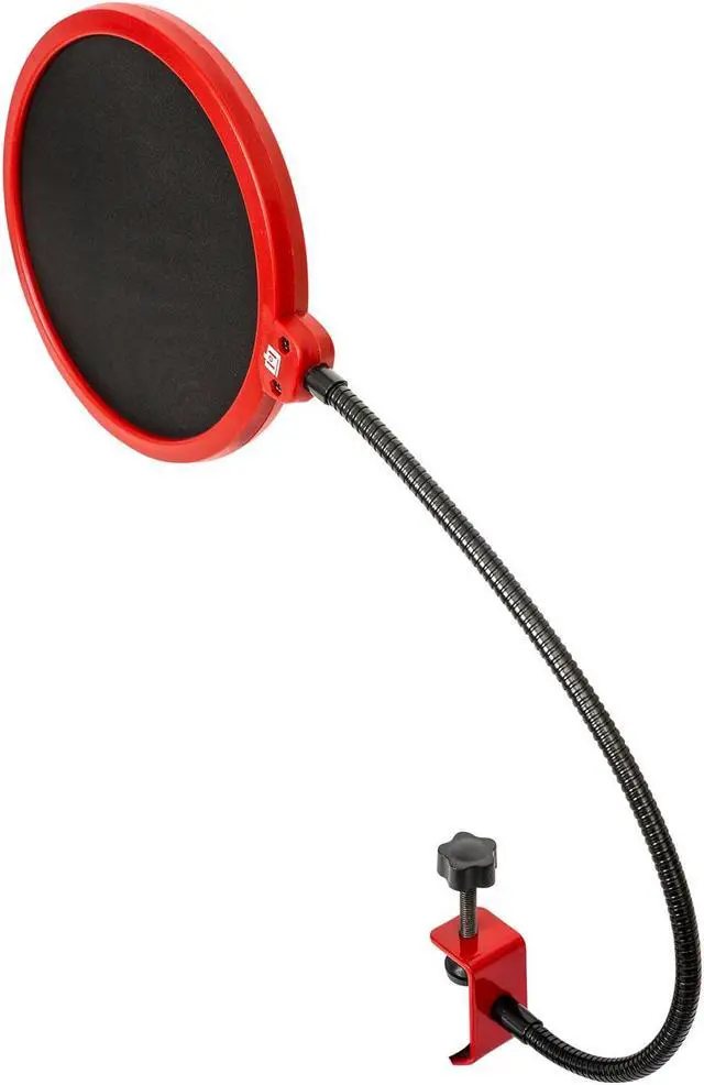Alt view image 6 of 7 - Deco Gear Microphone Suspension with Boom Scissor Arm Stand and Pop Filter Bundle