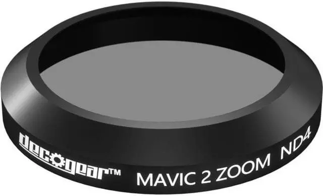 Alt view image 6 of 6 - Deco Gear 3-Piece Filter Kit (CPL+ND4+ND8) for Camera on the DJI Mavic 2 Zoom Drone