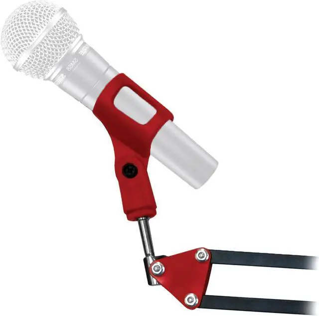 Alt view image 3 of 7 - Deco Gear Microphone Suspension With Boom Scissor Arm Stand