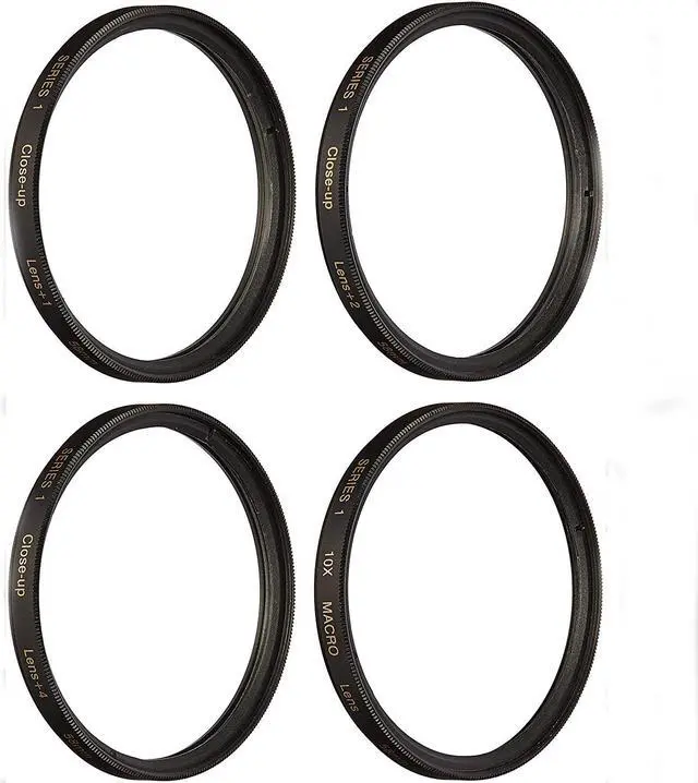 Alt view image 2 of 6 - Deco Gear 77mm 4pc HD Macro Close-Up Lens Filter Set +1 +2 +4 +10 with Protective Wallet