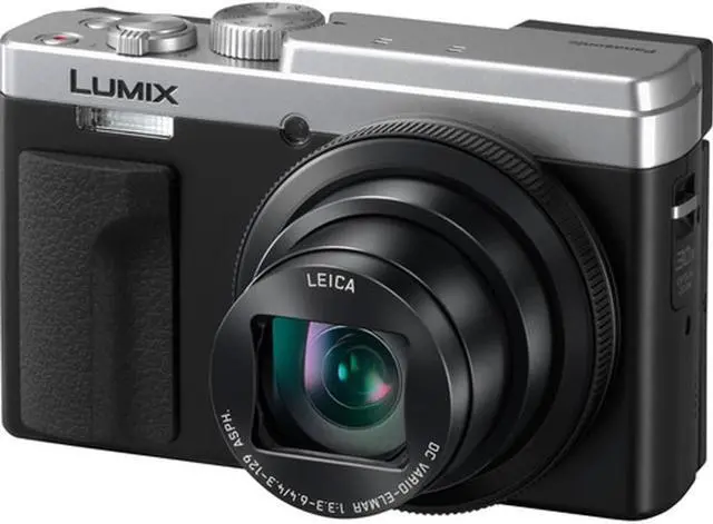 Alt view image 2 of 20 - Panasonic Lumix DCZS80 Digital Camera (Silver) DC-ZS80S