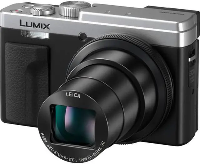 Alt view image 7 of 20 - Panasonic Lumix DCZS80 Digital Camera (Silver) DC-ZS80S