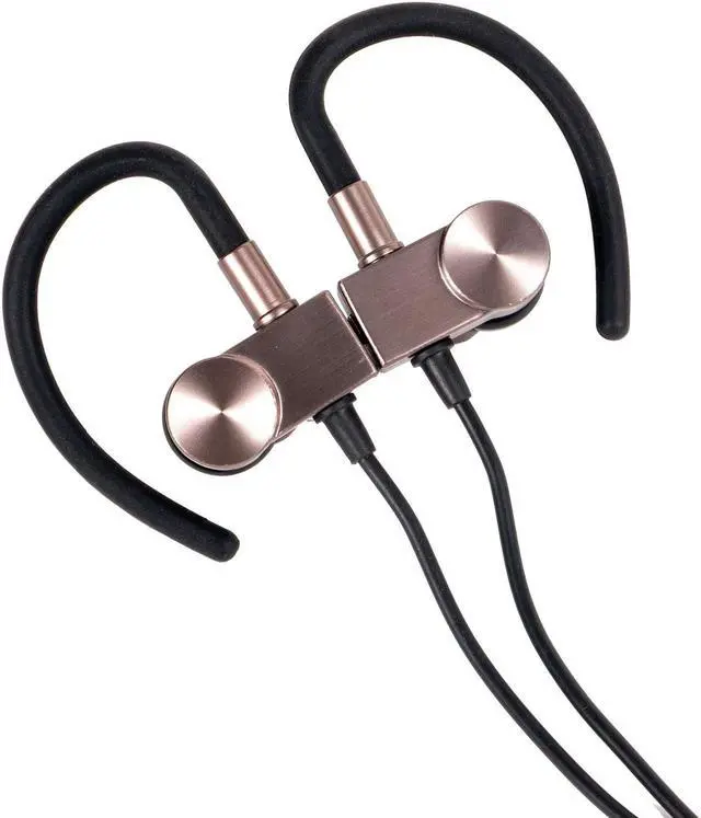 Alt view image 6 of 7 - Deco Gear Deco Gear Magnetic Wireless Sport Earbuds | Gun Metal Grey | Carrying Case