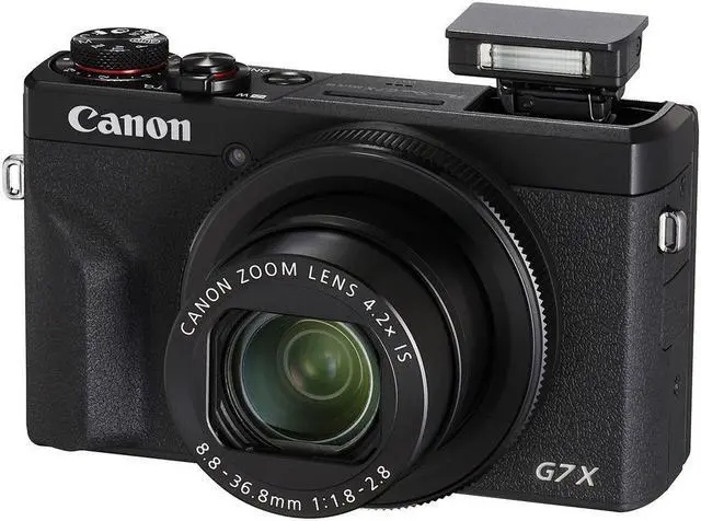 Alt view image 7 of 20 - Canon PowerShot G7 X Mark III Digital Camera - Black