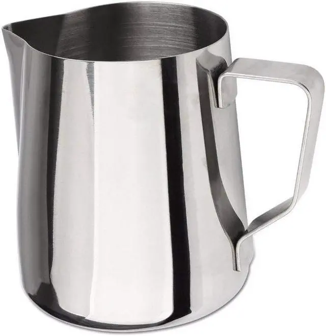 Alt view image 3 of 3 - Deco Gear Stainless Steel Milk Frothing Pitcher (12 oz.) with Measurement Markings
