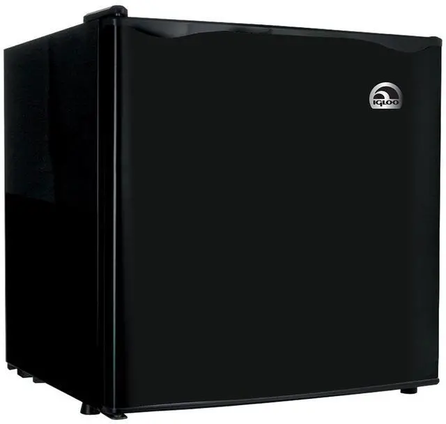 Main image of RCA 1.6 Cubic Foot Compact Mini Bar Office Dorm Refrigerator Freezer Black - FR100I