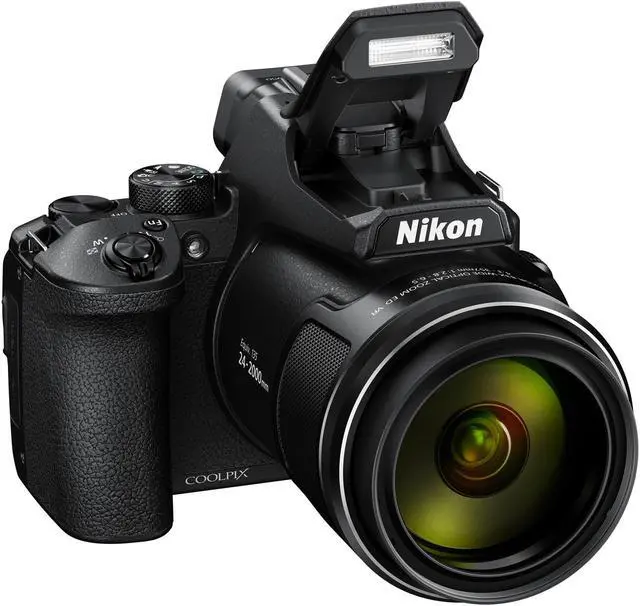 Alt view image 7 of 7 - Nikon COOLPIX P950 Compact Digital Camera 83x Optical Zoom Lens 3 Battery Pro Bundle