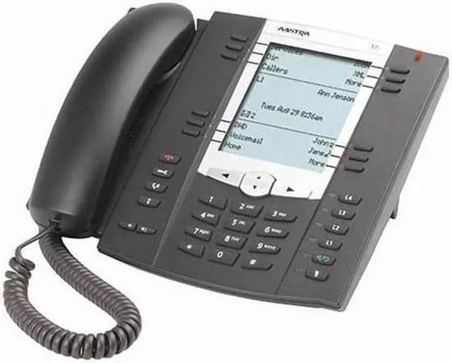 Alt view image 3 of 4 - Aastra 6757i IP Phone Cable Wall Mountable 1 x Total Line VoIP Caller ID