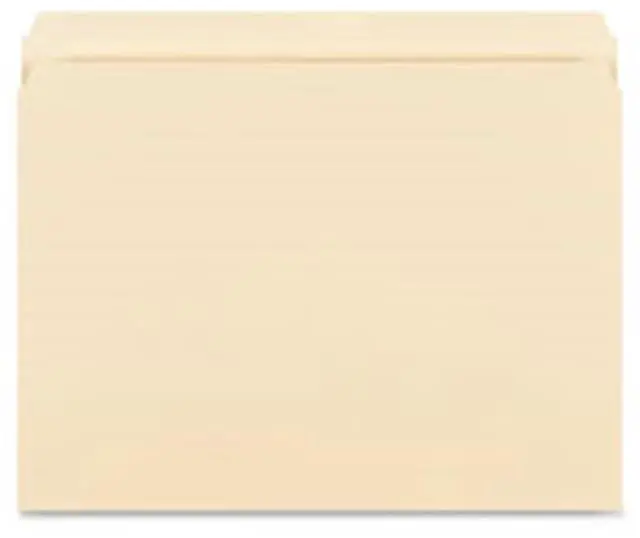 Alt view image 3 of 8 - Business Source Straight-Cut 1-ply Tab Heavyweight File Folders - Letter - 8 1/2" x 11" Sheet Size - Straight Tab Cut -