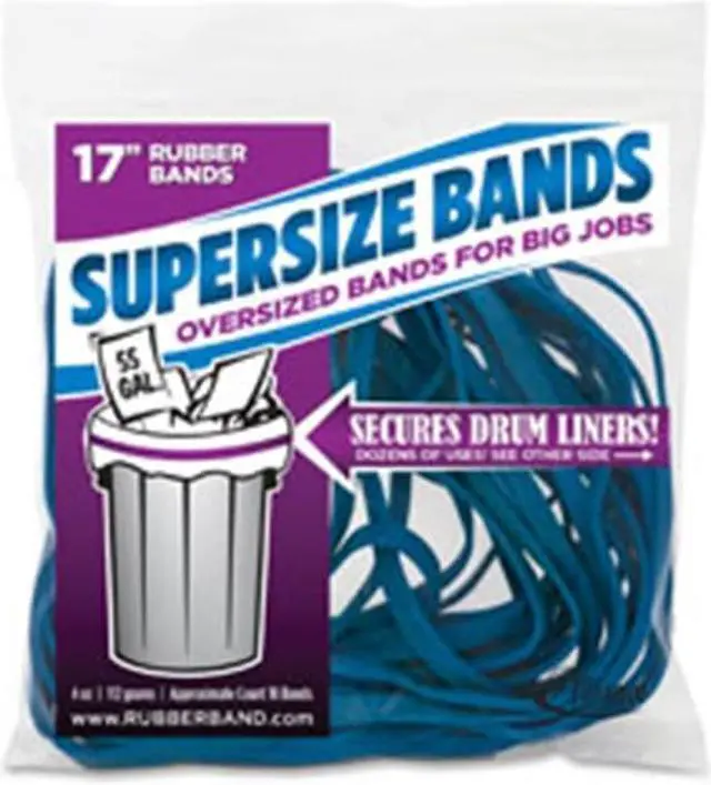 Alt view image 2 of 6 - Rubber Bands Supersize Alliance 17" 12/BG Blue 08995