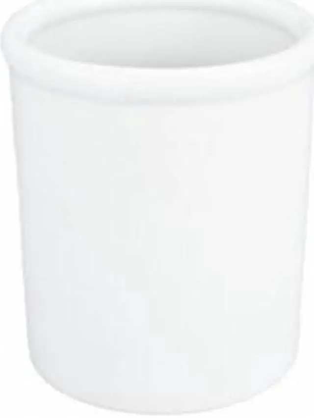 Alt view image 2 of 2 - BIA Cordon Bleu Utensil Jar - Large - White