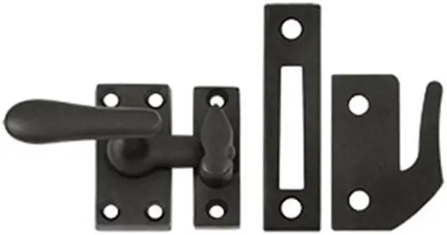 Main image of Deltana CF66U10B Casement Fastener Window Lock, Medium - Oil Rubbed Bronze - Solid