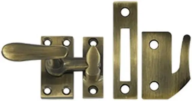 Main image of Deltana CF66U5 Casement Fastener Window Lock, Medium - Antique