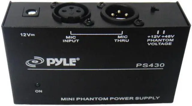Alt view image 8 of 9 - Compact 1-Channel 48V Phantom Power Supply
