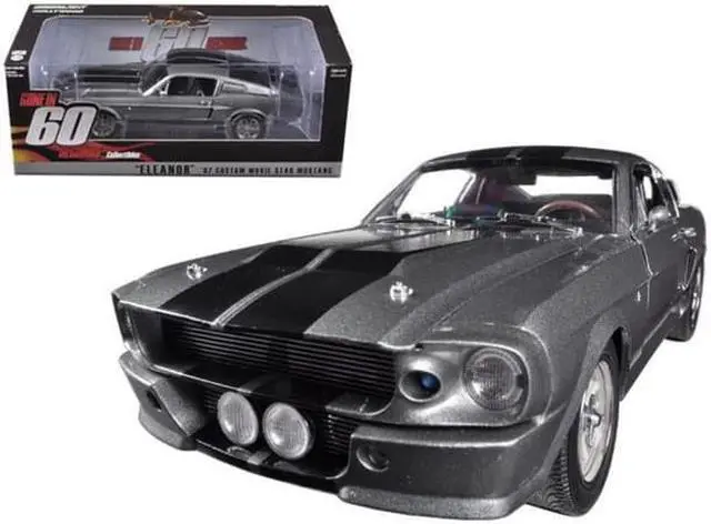 Main image of Greenlight 12909 1967 Ford Mustang Custom Eleanor Gone in 60 Seconds Movie 2000 1-18 Diecast Car Model