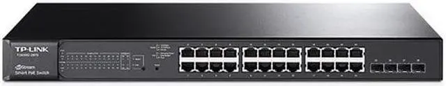 Main image of TP-Link T1600G-28PS 24 Port Gigabit Smart PoE Switch
