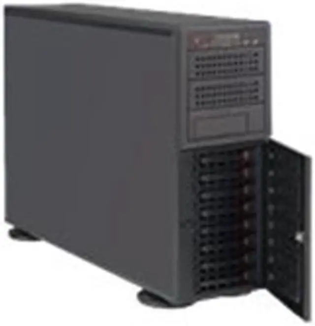 Alt view image 3 of 3 - Supermicro Superserver Sys-7047R-72Rf Dual Lga2011 920W 4U Rackmount/Tower Server Barebone System (Black)