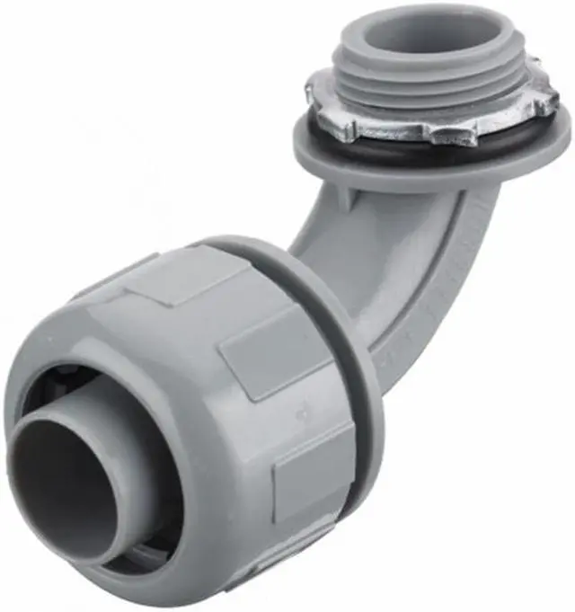 Alt view image 2 of 6 - Nylon Insulated Connector, Connector Type: Straight, Conduit Size:  1/2"