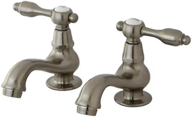 Alt view image 2 of 4 - Kingston Brass Tudor Classic Basin Faucet, KS1108TAL, Satin Nickel