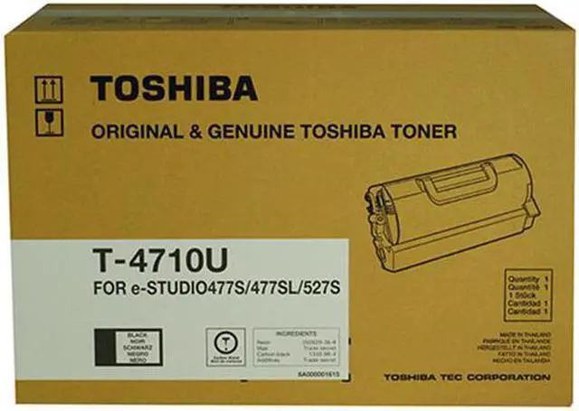 Alt view image 3 of 5 - Toshiba T4710U Original Toner Cartridge - Black - Laser - 36000 Pages - 1 Each