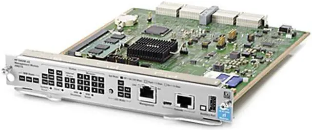 Alt view image 3 of 16 - HPE 5400R zl2 Management Module