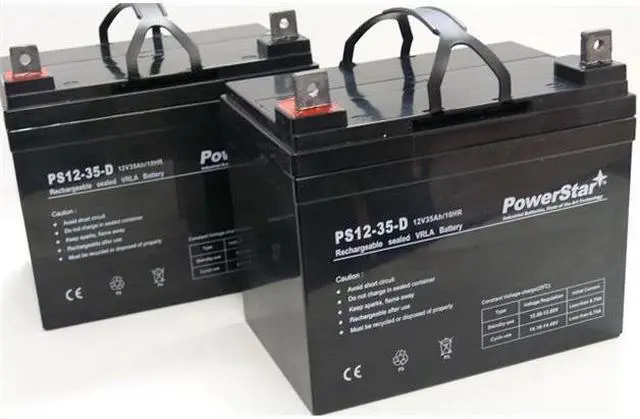 Alt view image 2 of 2 - Revo, Jazzy, Select Traveller,Select,Select 6 & 7 Power Chair Batteries PS12-35