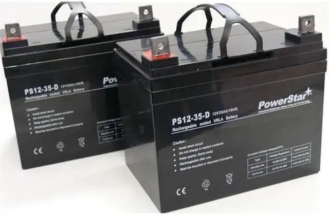 Alt view image 2 of 2 - Jazzy(610,1107,1103,1113,1113ATS,1143) Powerchair Power Chair Batteries PS12-35