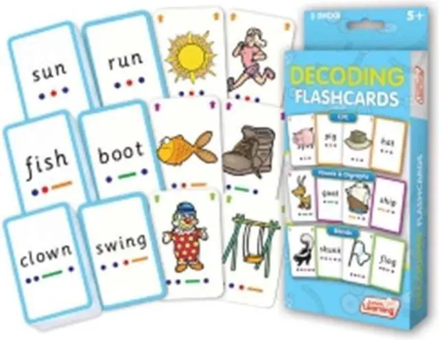Main image of Junior Learning JRL211 Decoding Flash Cards