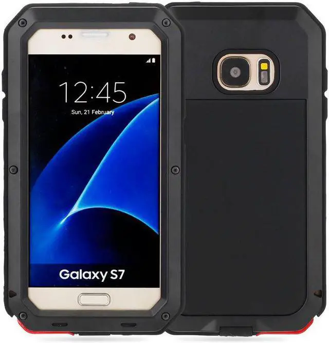 Main image of For Samsung Galaxy S7 Case Luxury Doom Armor Dirt Shock Metal Phone Cases For Samsung Galaxy S7 Case(Black)