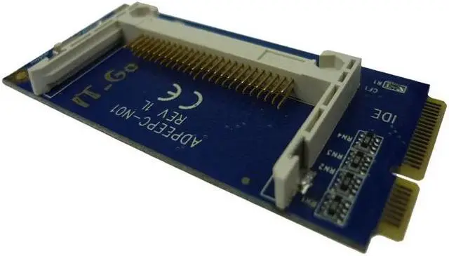 Alt view image 3 of 3 - Mini PCI-e to CF Converter compatible CF I/II Micro Drive