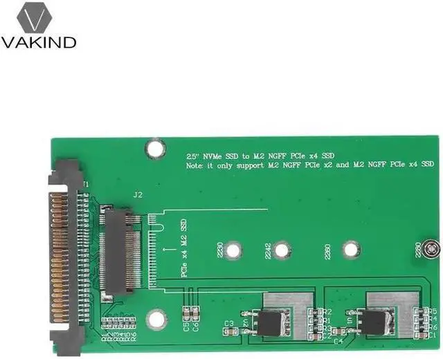 Main image of U.2/SFF-8639 NVMe PCI-E PCI Express PCIe SSD to 67 Pin M.2 NGFF M Key SSD Converter Adapter Card