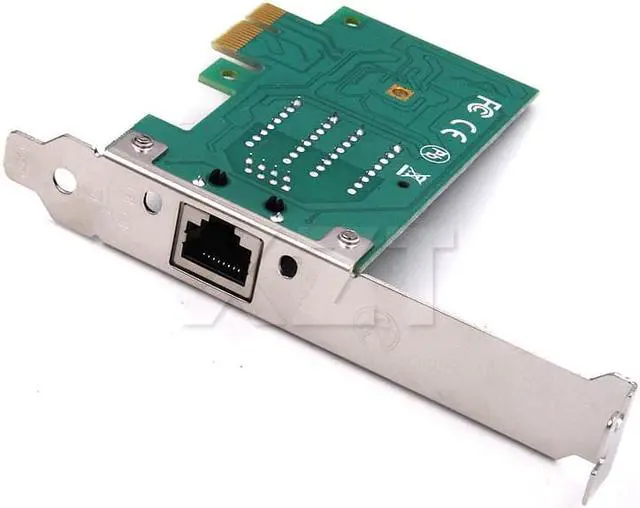 Alt view image 6 of 6 - AT 1PCS 1000Mbps Gigabit Ethernet 10/100/1000M RJ-45 PCI Express PCI-E Network Card LAN Adapter Converter High quality