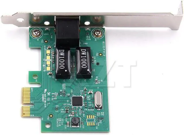 Alt view image 5 of 6 - AT 1PCS 1000Mbps Gigabit Ethernet 10/100/1000M RJ-45 PCI Express PCI-E Network Card LAN Adapter Converter High quality