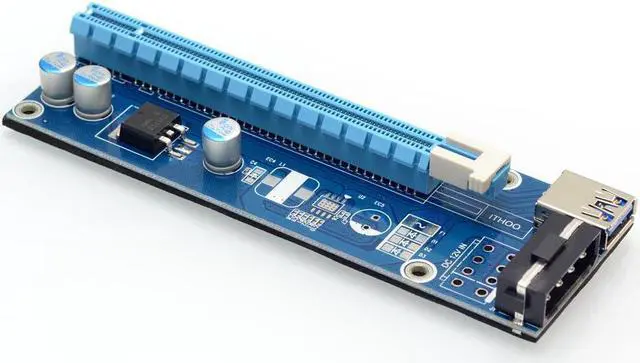 Alt view image 3 of 6 - Mini PCIe to PCI express 16X Riser for Laptop External Video Card EXP GDC Miner mPCIe to PCI-e slot Expansion Card