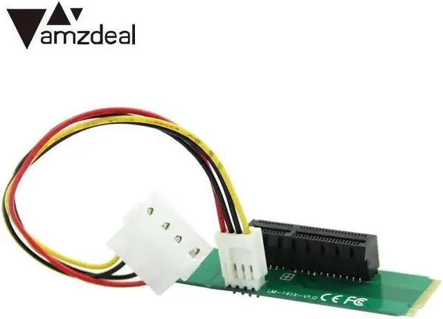 Main image of NGFF M.2 To PCI-E 4X SSD Port To PCI Slot Adapter Converter Expansion Card