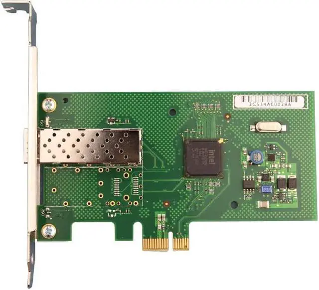 Alt view image 3 of 5 - PCI Express PCI-e X1 1000Mbps Gigabit Ethernet Lan Fiber Desktop network card For I350 SFP Nic