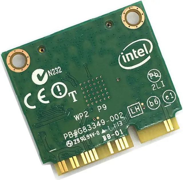 Alt view image 3 of 4 - For 7260 Wireless-N Intel 7260HMW BN 802.11bgn 300Mbps Bluetooth 4.0 Mini PCI-E Wifi Card