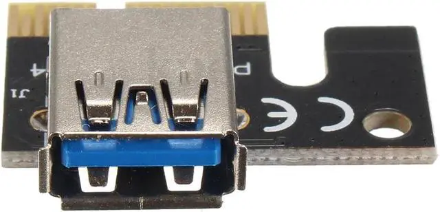 Alt view image 6 of 6 - PCI-E 1x-16xExpansion Adapter Card