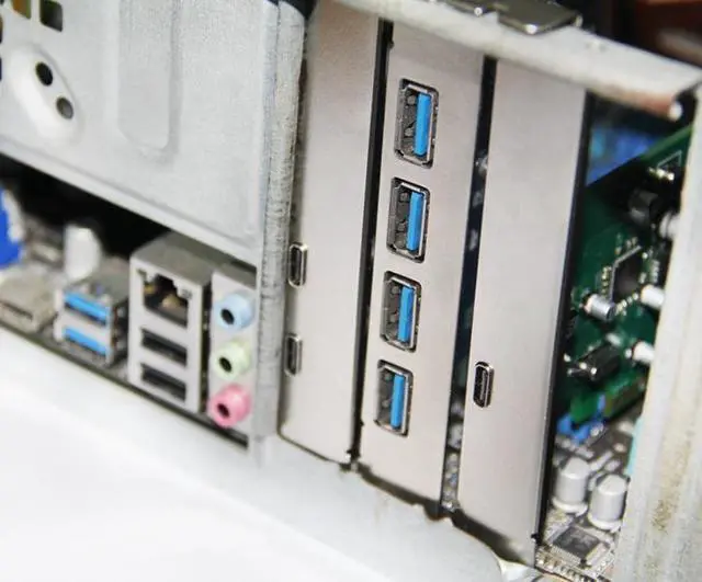 Alt view image 6 of 6 - Desktop USB 3.1 Type-C port PCI-e Controller Card PCI Express 4x to USB3.1 Type C Converter Adapter