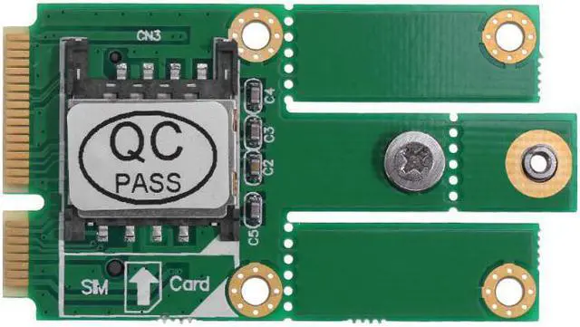 Main image of M.2 NGFF B Key To Mini PCI-E PCIE Converter Adapter Card Kit With SIM Card Slot Support 3G 4G LTE Network Adapter Module For PC