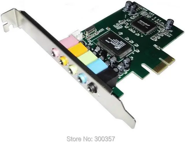 Alt view image 5 of 6 - PCI Express PCI-E 5.1 channels CMI8738 Audio Sound Card support win7 win8